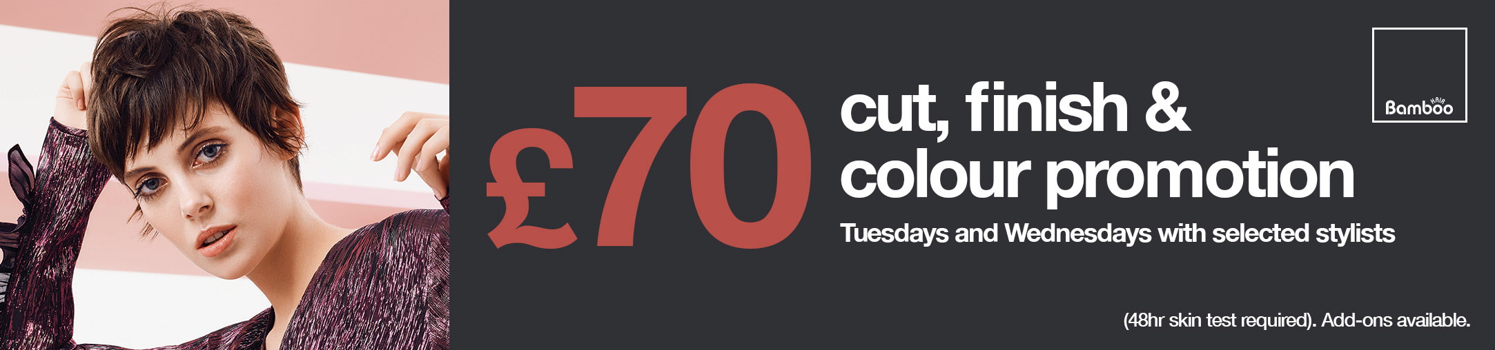 cut and colour promotions
